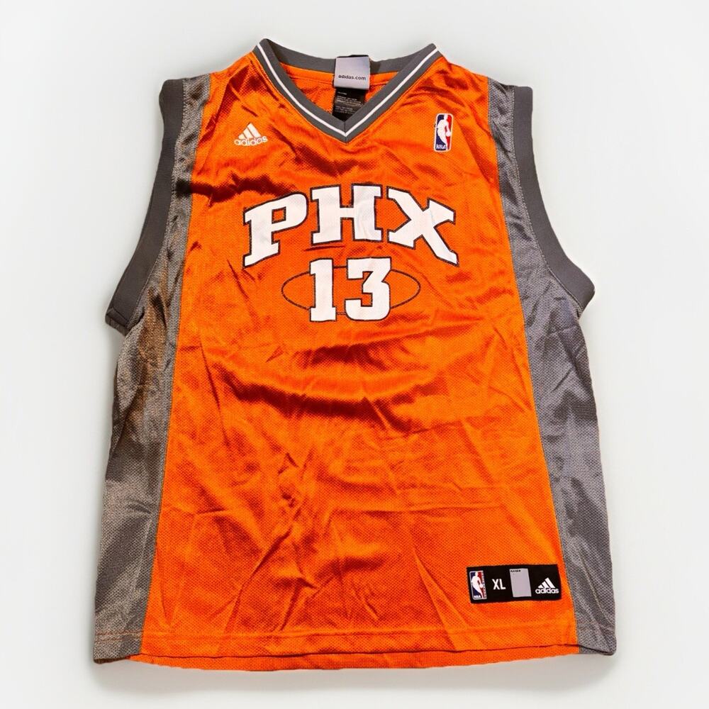 Vintage Phoenix Suns Steve Nash Jersey Kids XL 16-18 Orange NBA Basketball